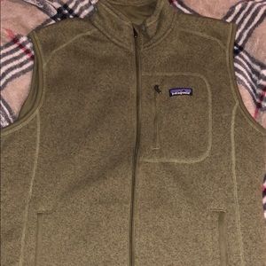 Green patagonia vest